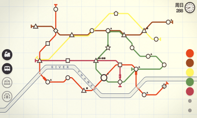 迷你地铁2023解锁全部城市版(Mini Metro)