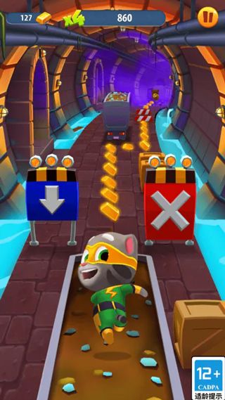 汤姆猫跑酷鞭炮版免广告(Talking Tom Gold Run)