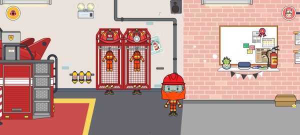 米加小镇消防局(Miga Fire Station)