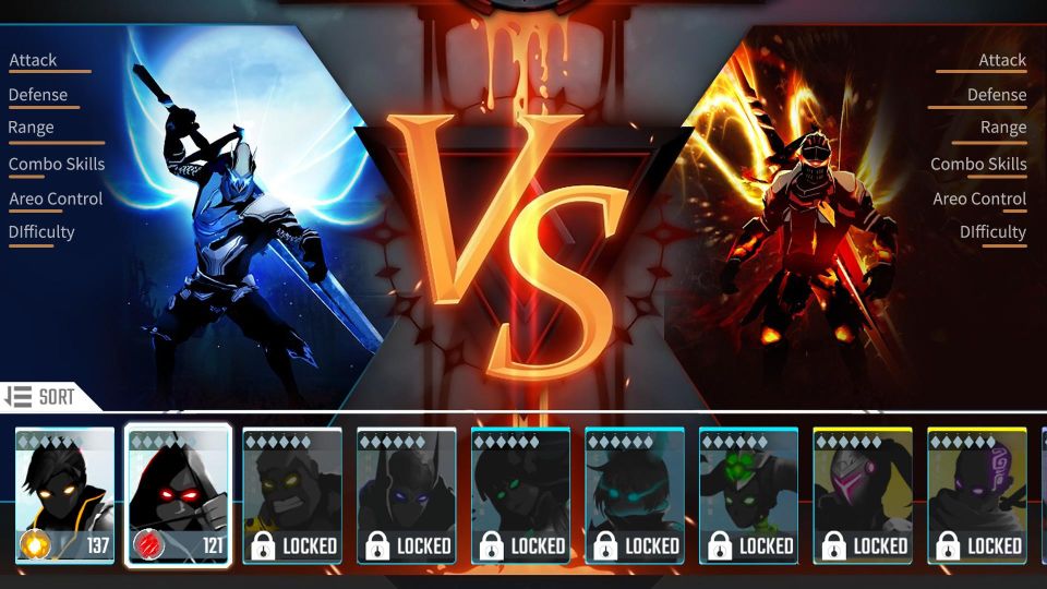 暗影传说格斗(Shadow legends stickman fight)