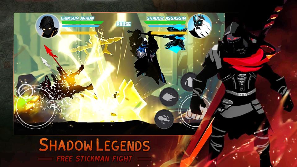 暗影传说格斗(Shadow legends stickman fight)