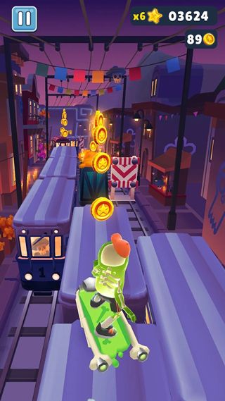 地铁跑酷186个角色全解锁版中文版(Subway Surf)