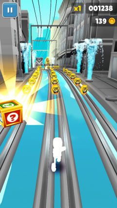 地铁跑酷黑白休斯顿(Subway Surf)