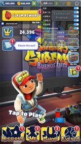 地铁跑酷MENU黑客菜单中文版(Subway Surf)
