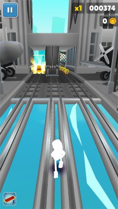 地铁跑酷白色杰克版本(Subway Surf)