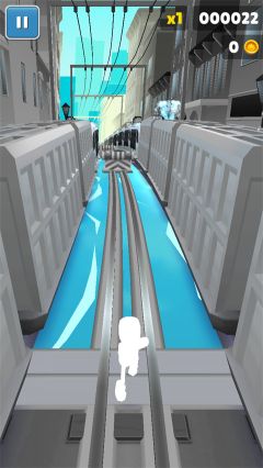 地铁跑酷白色杰克版本(Subway Surf)
