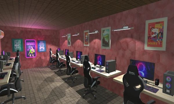 网吧工作模拟器无限金币(Gamer Cafe Simulator)