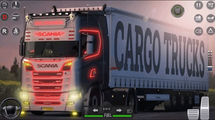 欧洲货运卡车模拟器(car go truck)
