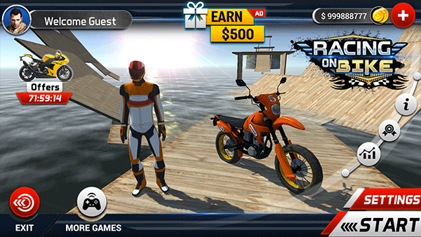 极速摩托游戏(Racing On Bike)