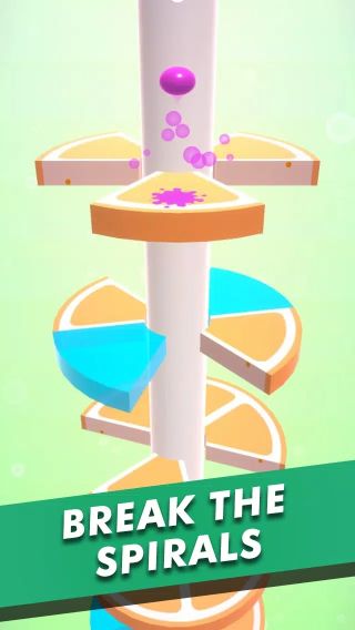 螺旋跳跃水果(Helix Jump Fruit 3d)