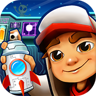 地铁跑酷空间站版内置菜单叶烸(Subway Surf)