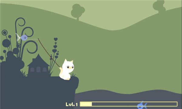 小猫钓鱼Cat Fishing