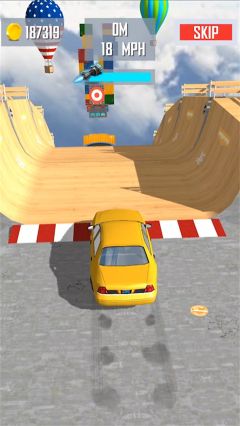 特大坡道特技车(Mega Ramp Car Jumping)