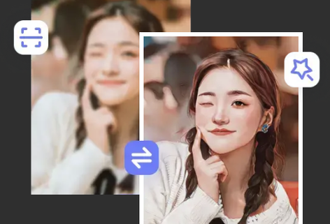 一键实现照片变漫画效果