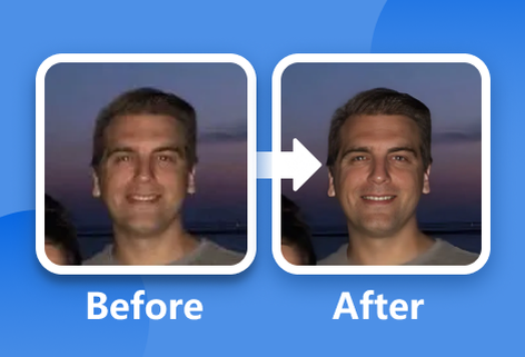 在线使用AI修复旧照片