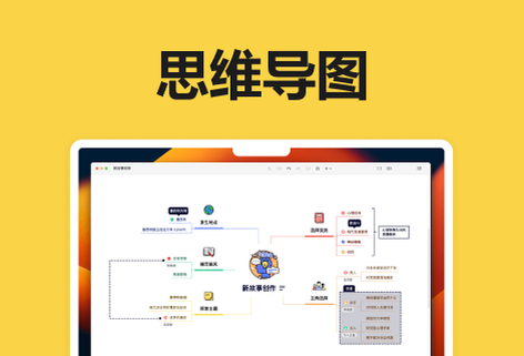 全功能的思维导图和头脑风暴软件