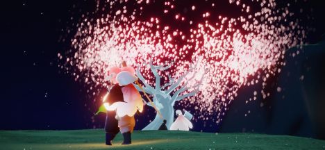 光遇怎么和朋友拥抱