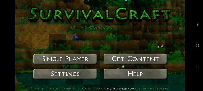 生存战争古早版本(Survivalcraft)