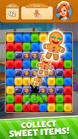 甜蜜立方匹配与爆炸(Sweet Cube Blast)