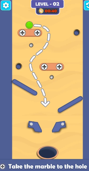 大理石螺丝钉难题(Marble Screw Pin Puzzle)