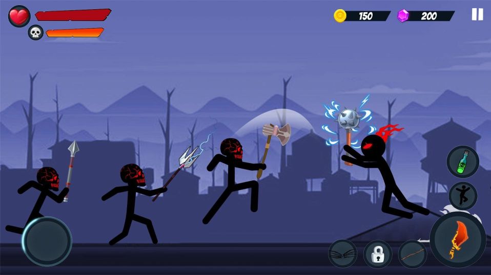 火柴人战士暗影传说(Stickman Ragger)