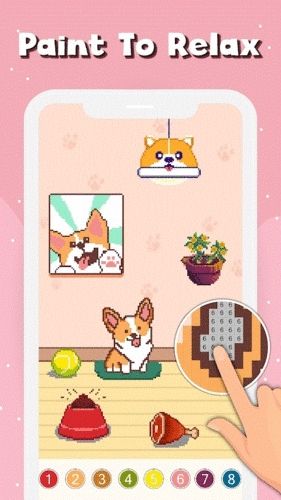 皇家艺术像素(Pixel by number: Art Puzzle)