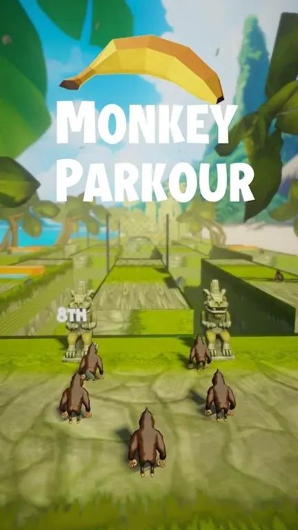 猴子跑酷(Monkey Parkour)