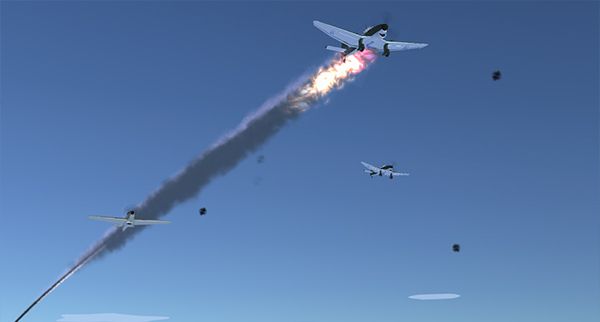 世界大战飞行模拟器最新版(Sky On Fire)