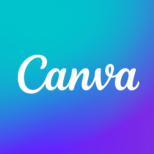 用户可以使用canva  可画软件进行海报,简历,ppt的制作,软件中为用户