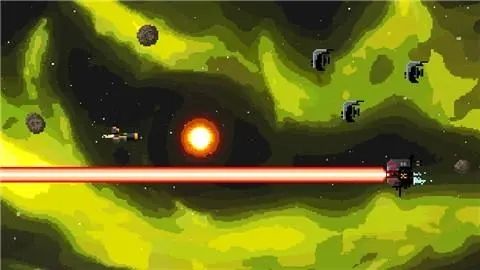 像素飞行射击手机游戏