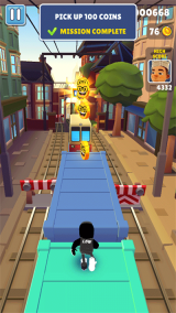 地铁跑酷萝卜伟定制版本(Subway Surf)